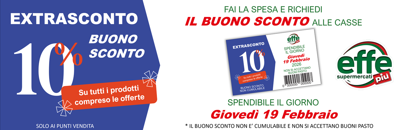 10% sconto