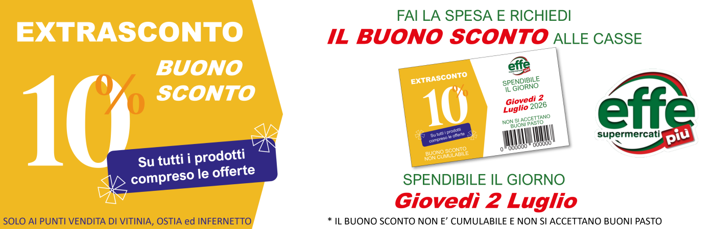 10% Sconto