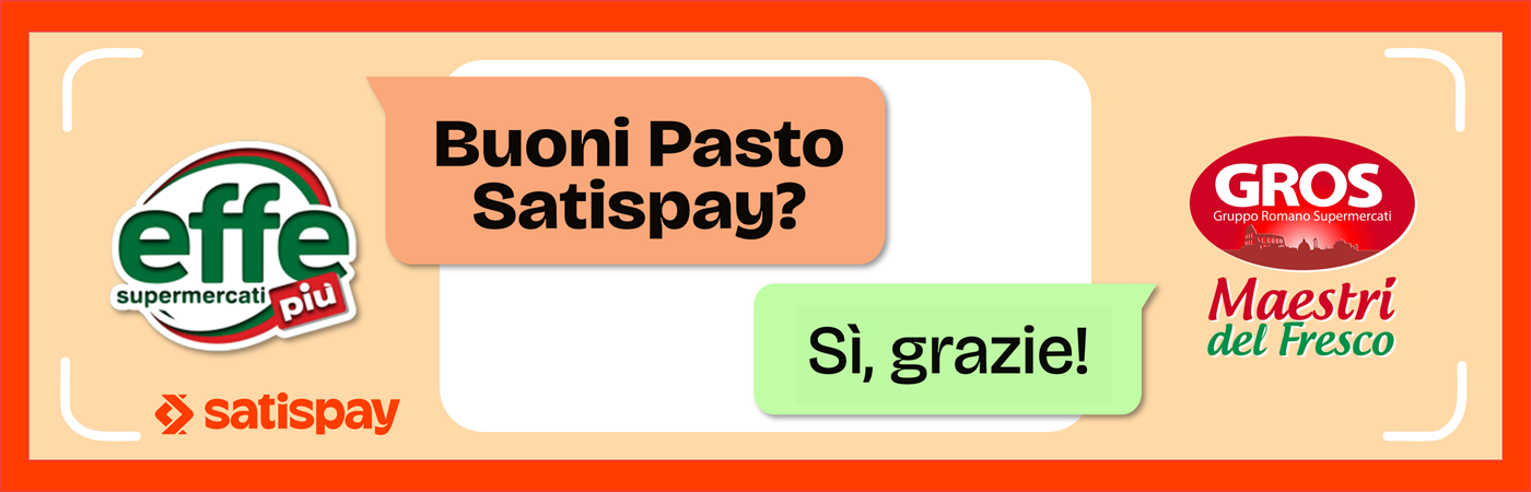 buoni pasto Satispay